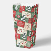 Country patchwork christmas pattern フェイバーボックス (裏面)