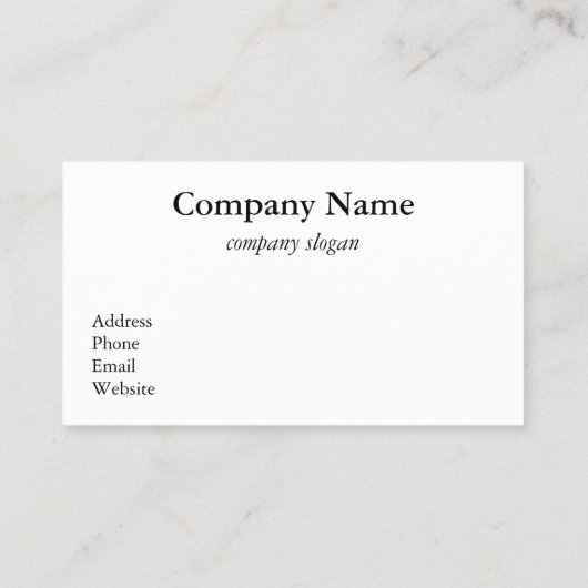 Country Roads名刺 名刺 (裏面)