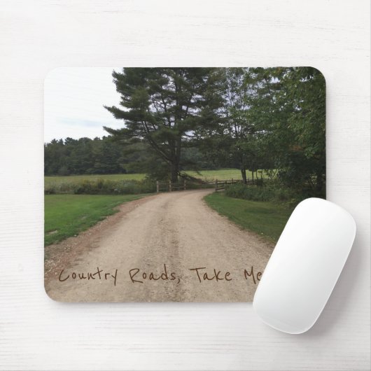 Country Roads Mouse Pad マウスパッド (マウス)