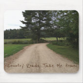 Country Roads Mouse Pad マウスパッド (正面)