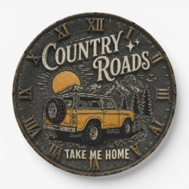 Country Roads Take Me Home ペーパープレート