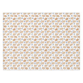 Country Snowflakes Gingerbread Cookies Christmas テーブルクロス (正面(横))