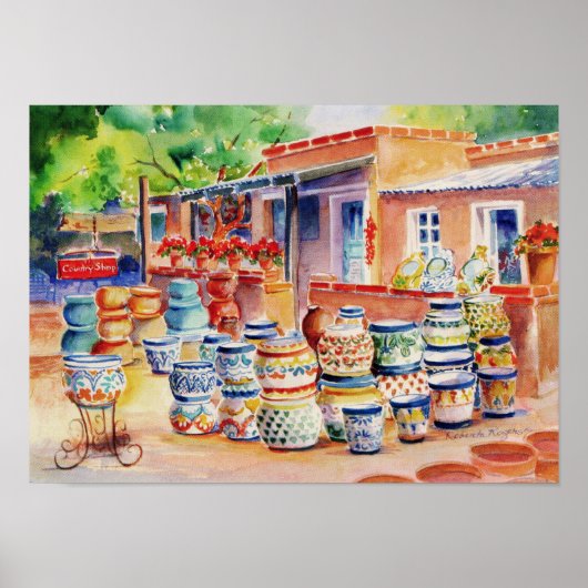 Country Store Canvas Print ポスター (正面)