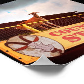 country store goat on the roof ポスター (角)