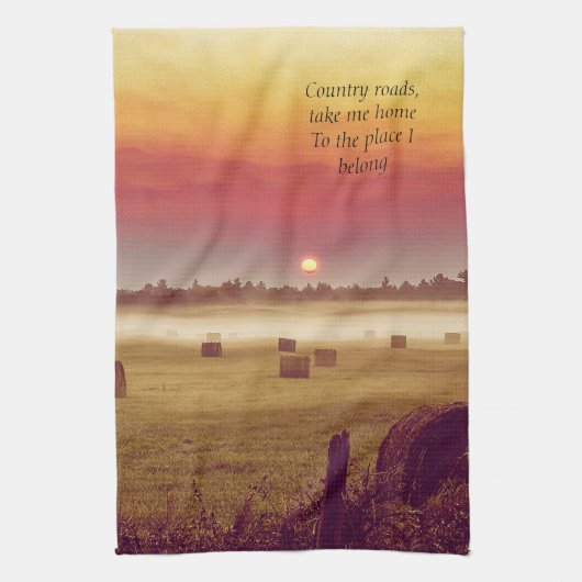 Country Style Apron キッチンタオル (縦)