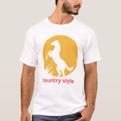 Country Style Design Tシャツ (正面)
