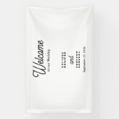 Country Style Welcome To Our Wedding Hanging 横断幕 (縦)