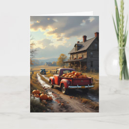 Country thanksgiving カード