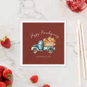 Country Truck Friendsgiving  スタンダードカクテルナプキン (インサイチュ)