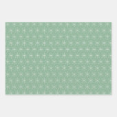 Country Village White Christmas ラッピングペーパーシート (正面2)