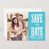 Country Westernターコイズ日付ポストカードの保存 案内ポストカード (正面/裏面)