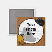 Country Westernフォトマグネット マグネット (正面/裏面)