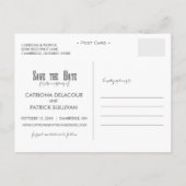 Country Western日付はがきを保存 案内ポストカード (裏面)