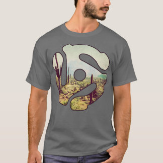 Country Western 45レコードアダプター Tシャツ