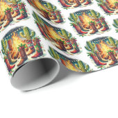 Country Western Christmas boots ラッピングペーパー (ロールコーナー)