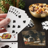 Country Western Cowboy Pitbull Poker トランプ (インサイチュ)