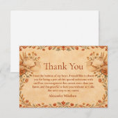 Country Western Graduation Party サンキューカード (正面/裏面)