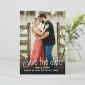 Country Western Photo Wedding Save the Date セーブザデート (スタンド正面)