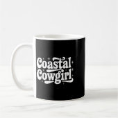 Country Western Quote Saying Gift Summer Coastal C コーヒーマグカップ (左)