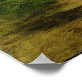 Country Woman Riding a Donkey ポスター (角)