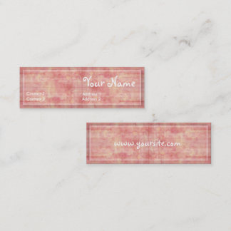 CountryPinkのプロフィールカード スキニー名刺