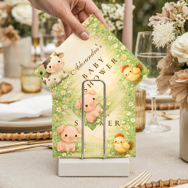 Countryside Barnyard Baby Shower スタンダードカクテルナプキン