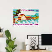 Countryside Cabin - Matchbox Print - Aesthetic ポスター (ホームオフィス)