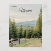 Countryside in Ukraine ポストカード (正面)