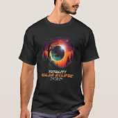 Countryside Total Solar Eclipse 2024 Totality Tシャツ (正面)