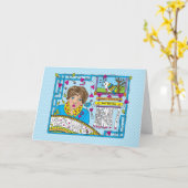 Counts_考えGreetingの値 カード (黄色い花)