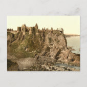 County Antrim、Dunluce Castle ポストカード (正面)