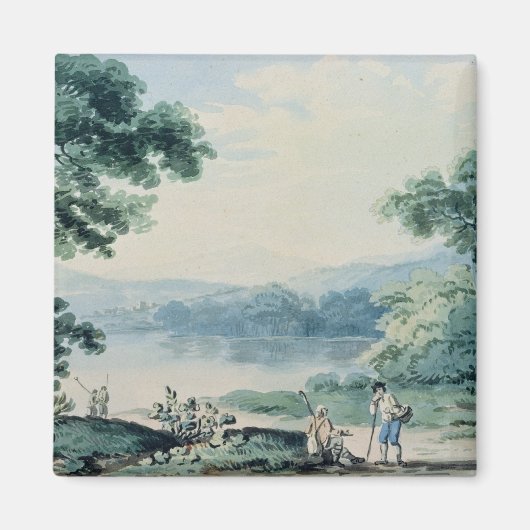 County Cavan,バージニア州近くのビュー マグネット (正面)