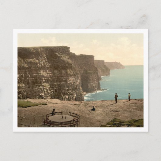 County Clare Moherの崖 ポストカード (正面)