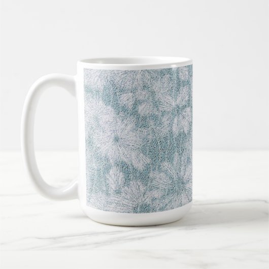 County Cottage Velvety Blue Daisy  コーヒーマグカップ (左)
