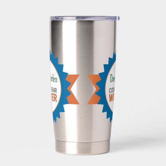 County Fair winner tumbler 保温保冷タンブラー (左面)