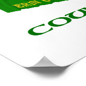 County Fermanaghフラグ ポスター (角)