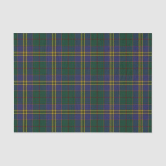 County Kilkenny Irish Tartan 薄葉紙 (正面)