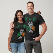 County Mayo Shamrockアイルランド国旗のクレicとceol Tシャツ (ユニセックス)