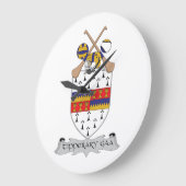 County TipperaryのGAAチームの色 ラージ壁時計 (傾斜)