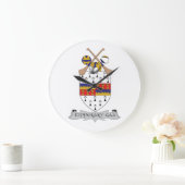 County TipperaryのGAAチームの色 ラージ壁時計 (ホーム)