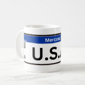 Coup USA mercosur コーヒーマグカップ (正面左)