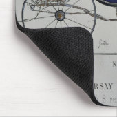 「Coupe Dorsay de Fantaisie'のために設計して下さい マウスパッド (コーナー)