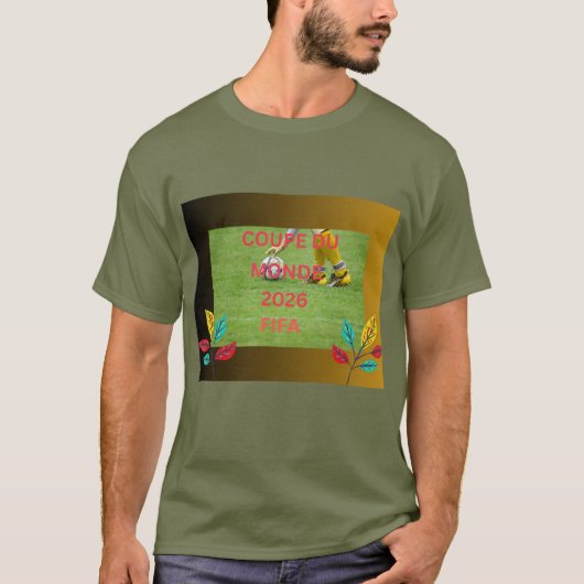 COUPE DU MONDE DE LA FIFA 2026 Tシャツ (正面)