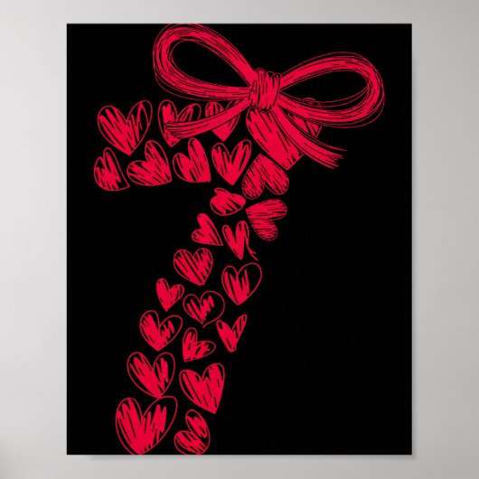 Couple 7 67 - Cute Six Seven Hearts Matching 67 Va ポスター (正面)