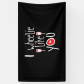 Couple Art I Like You 横断幕 (縦)