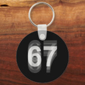 Couple Costume 67 Six Seven Meme Funny _1  キーホルダー (正面)