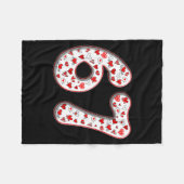 Couple Costume Duo 67 Meme Six Seven Valentines Da フリースブランケット (正面(横))