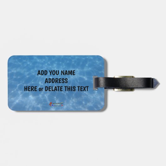 Couple Diver ラゲッジタグ (裏面横)