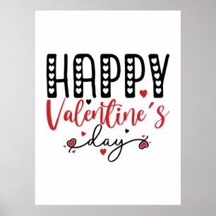 Couple Gift Happy Valentine Day ポスター