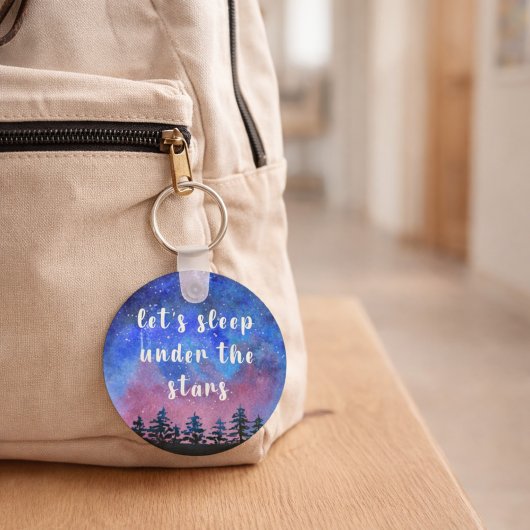 Couple Gift Monogram Outdoor Watercolor キーホルダー